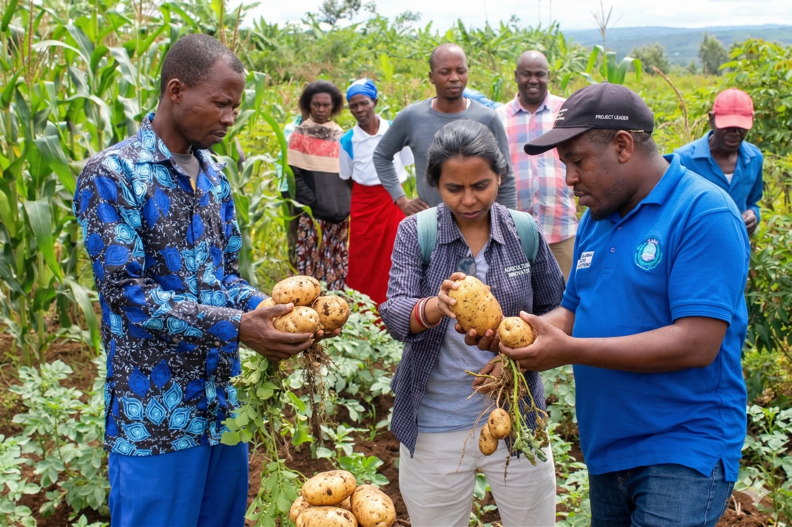 Greenhouse farming in Rwanda — CAIP project