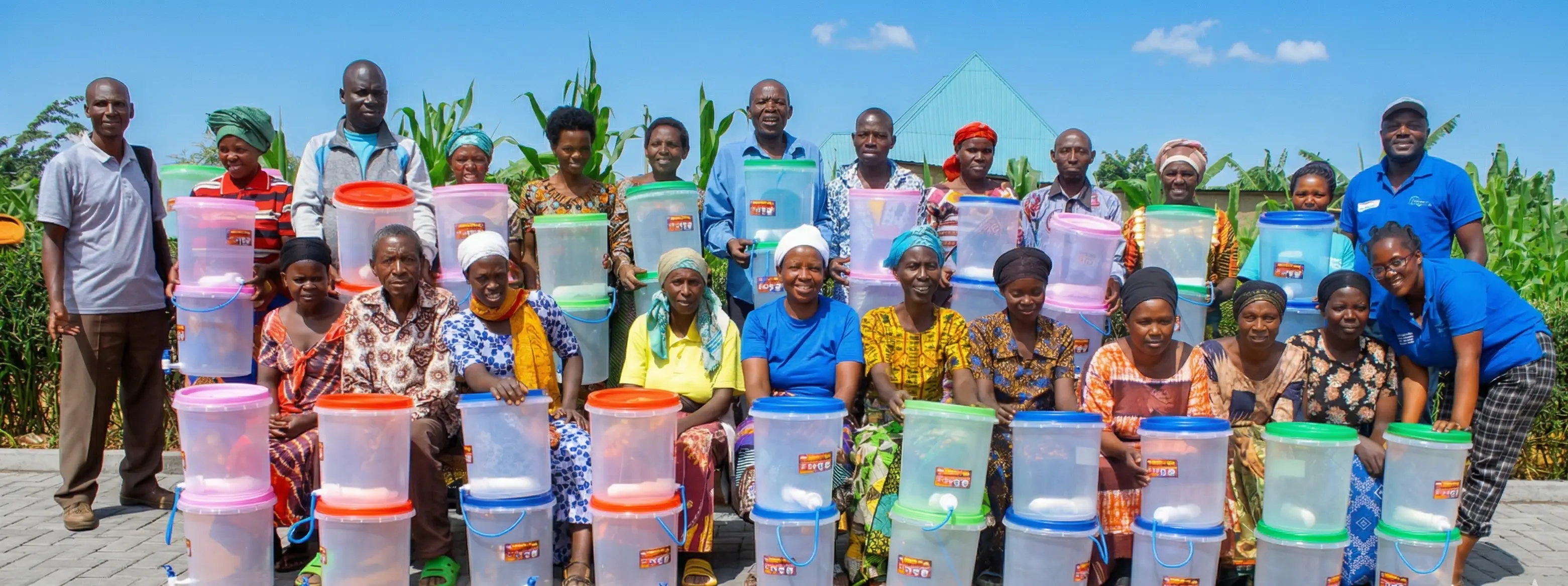 Clean water access in Rwanda